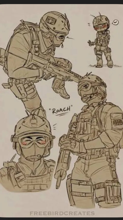 ai character: Roach background