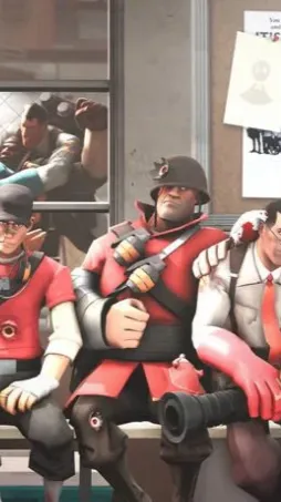 ai character: Tf2 red team lost background
