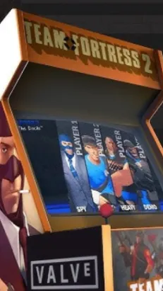 ai character: TF2 Arcade👾🕹️ background