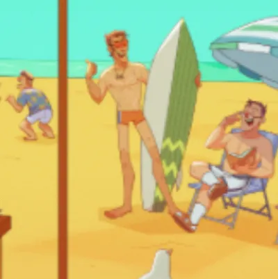 chat with ai character: Tf2 beach🏖️☀️