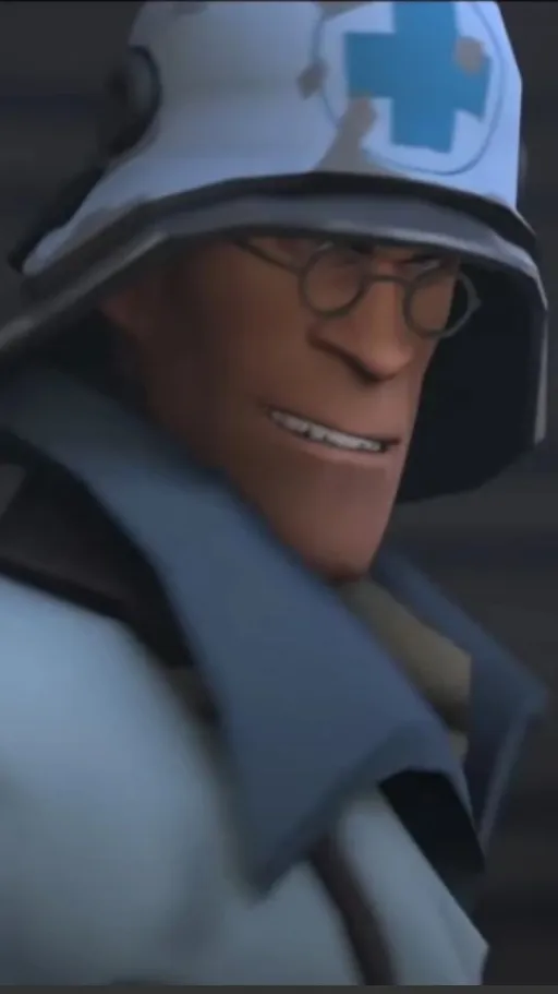 ai character: Blu medic background