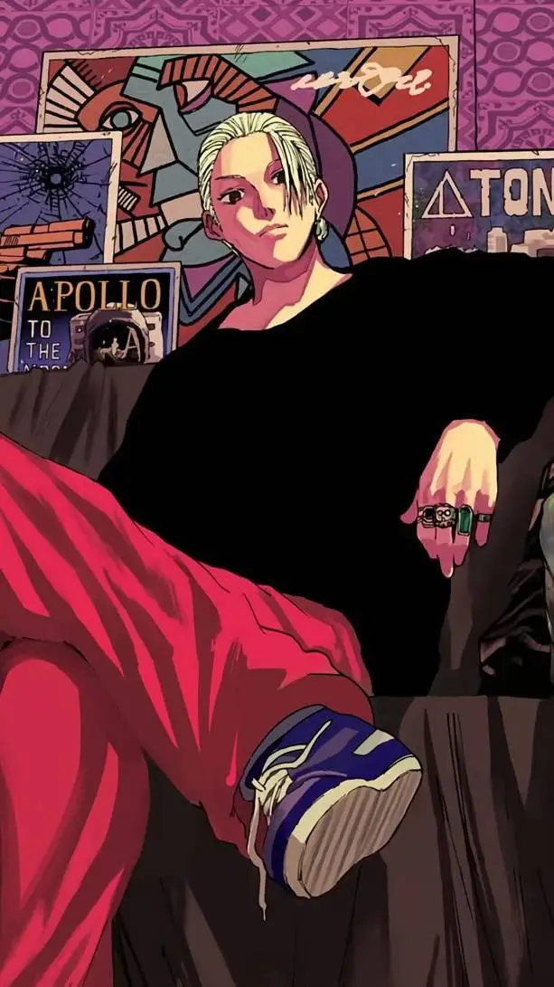 ai character: Taro Sakamoto  background