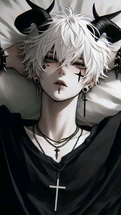 ai character: ꧁люцифер꧂ background