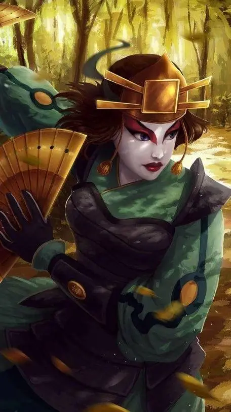 ai character: SUKI (from Avatar) background