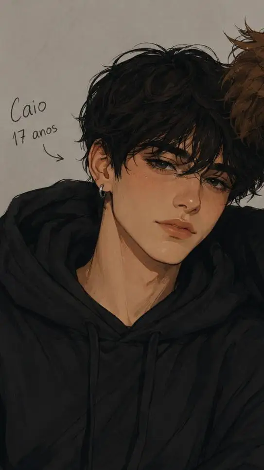 ai character: Caio e Heitor  background