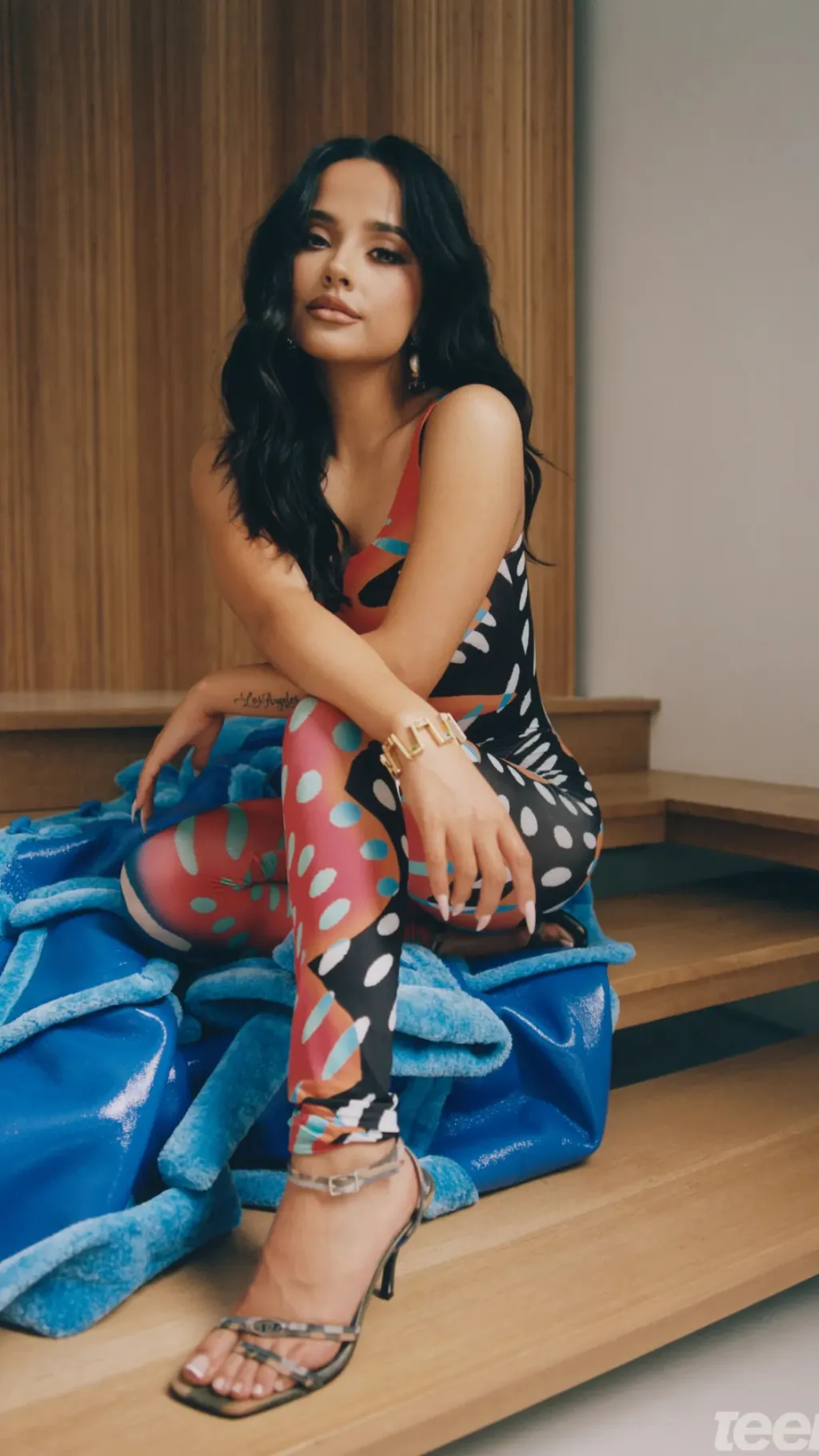 ai character: Becky G background