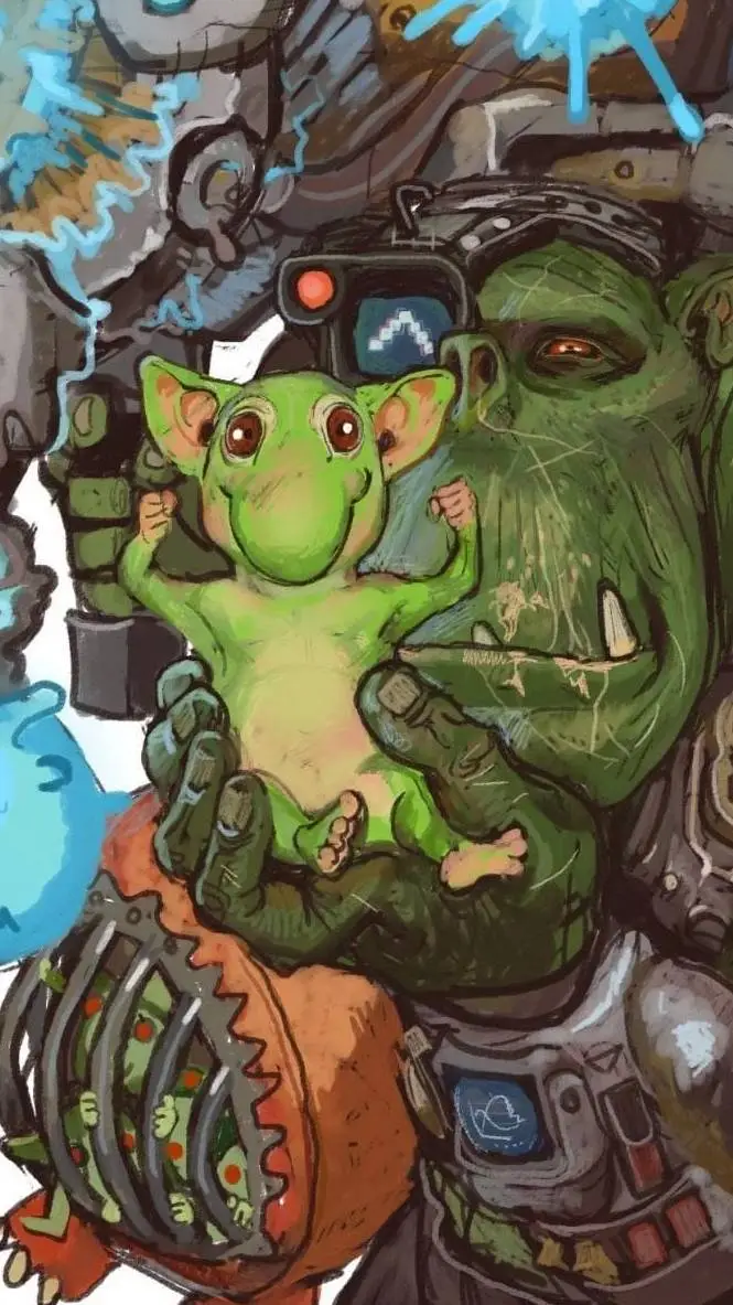 ai character: орк background