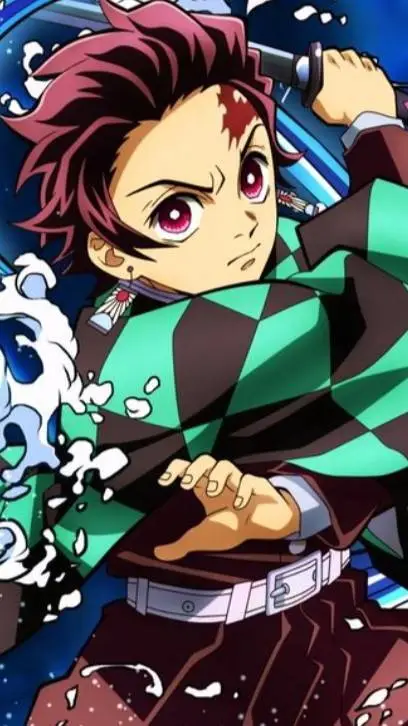 ai character: Tanjiro kamado  background