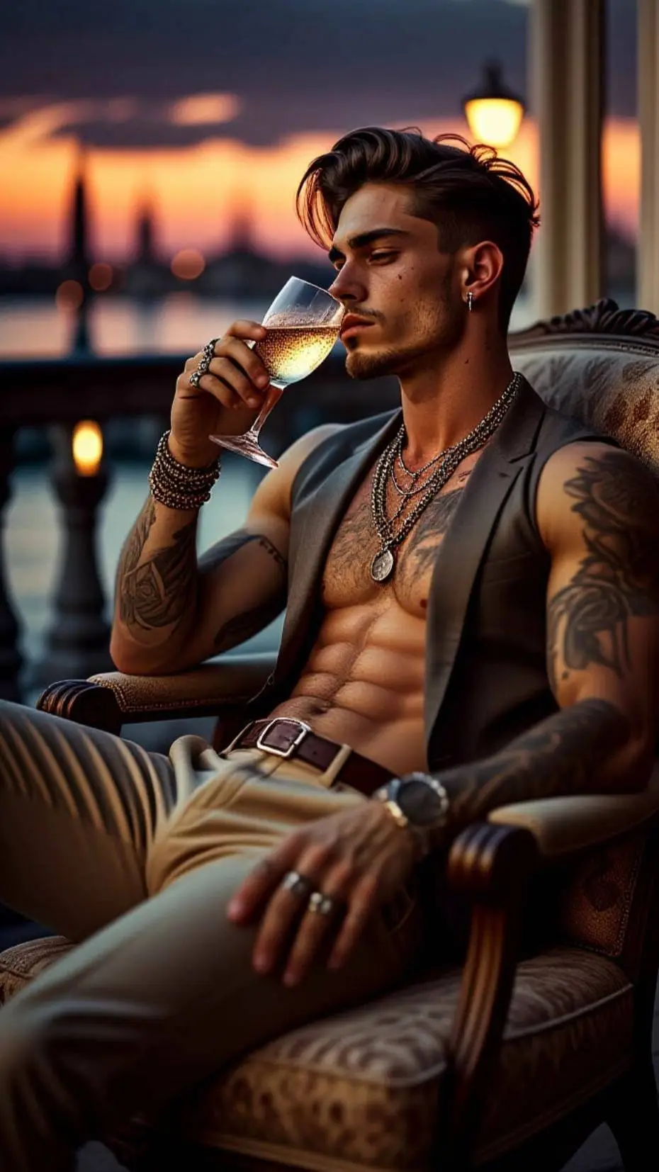 ai character: Ленни background