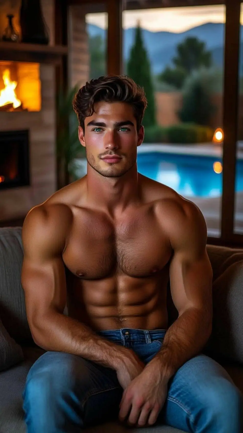 ai character: Тим background