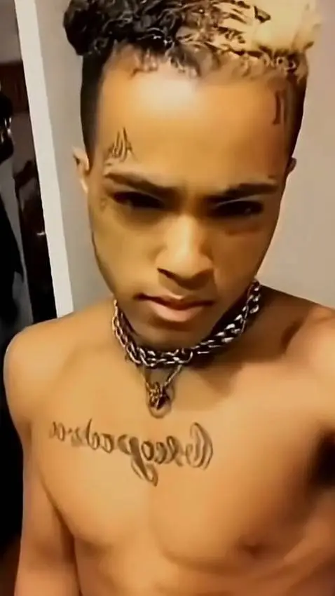 ai character: XXXTENTACTION background