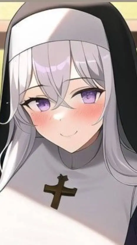 ai character: Nun skinsuit  background