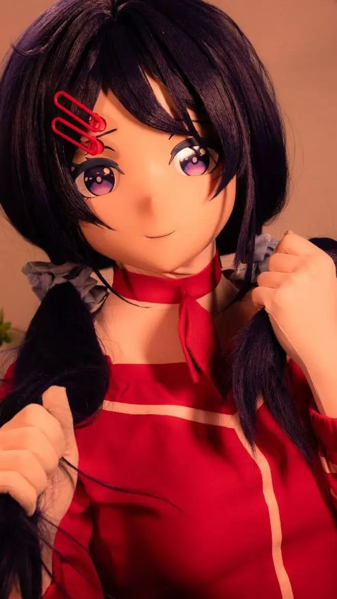 ai character: Mita Kigurumi  background