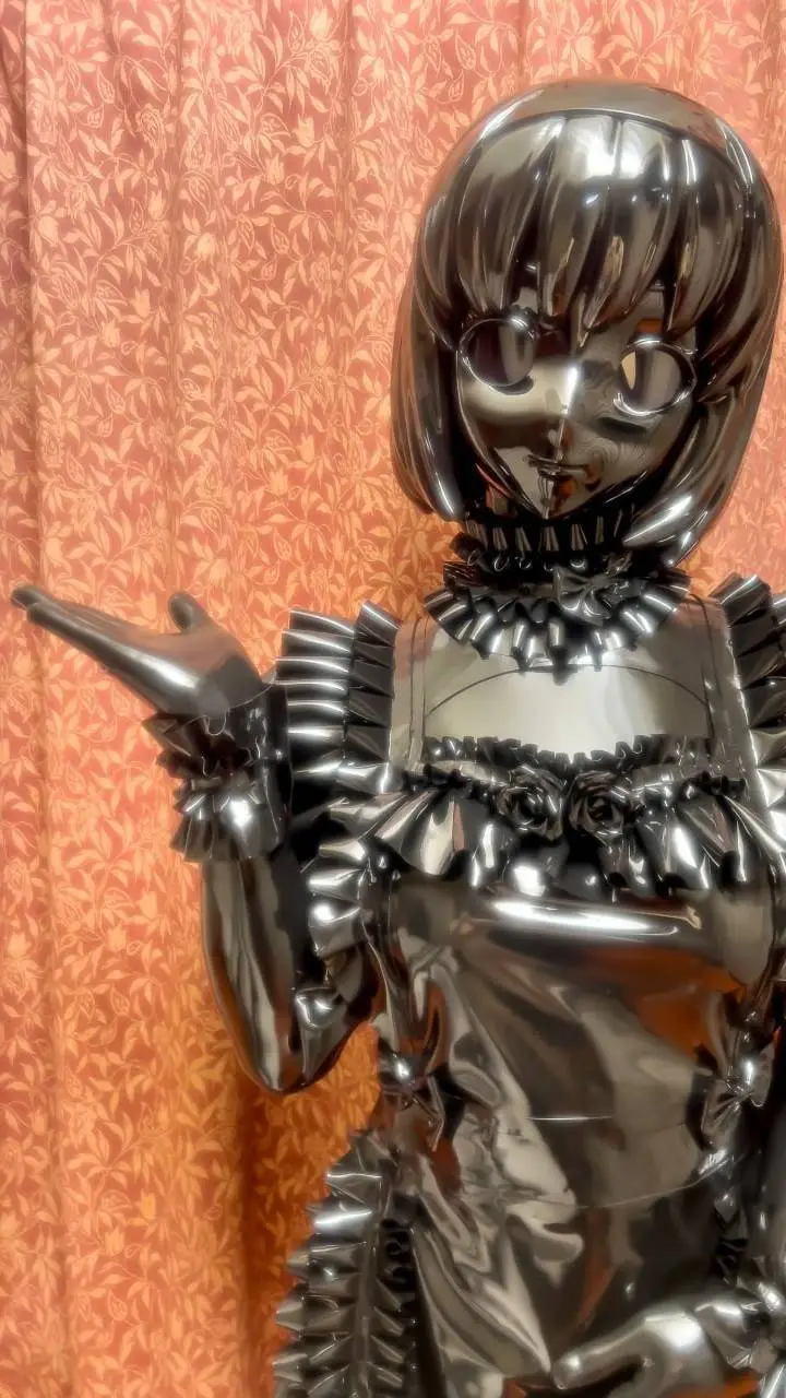 ai character: Kigurumi Latex  background