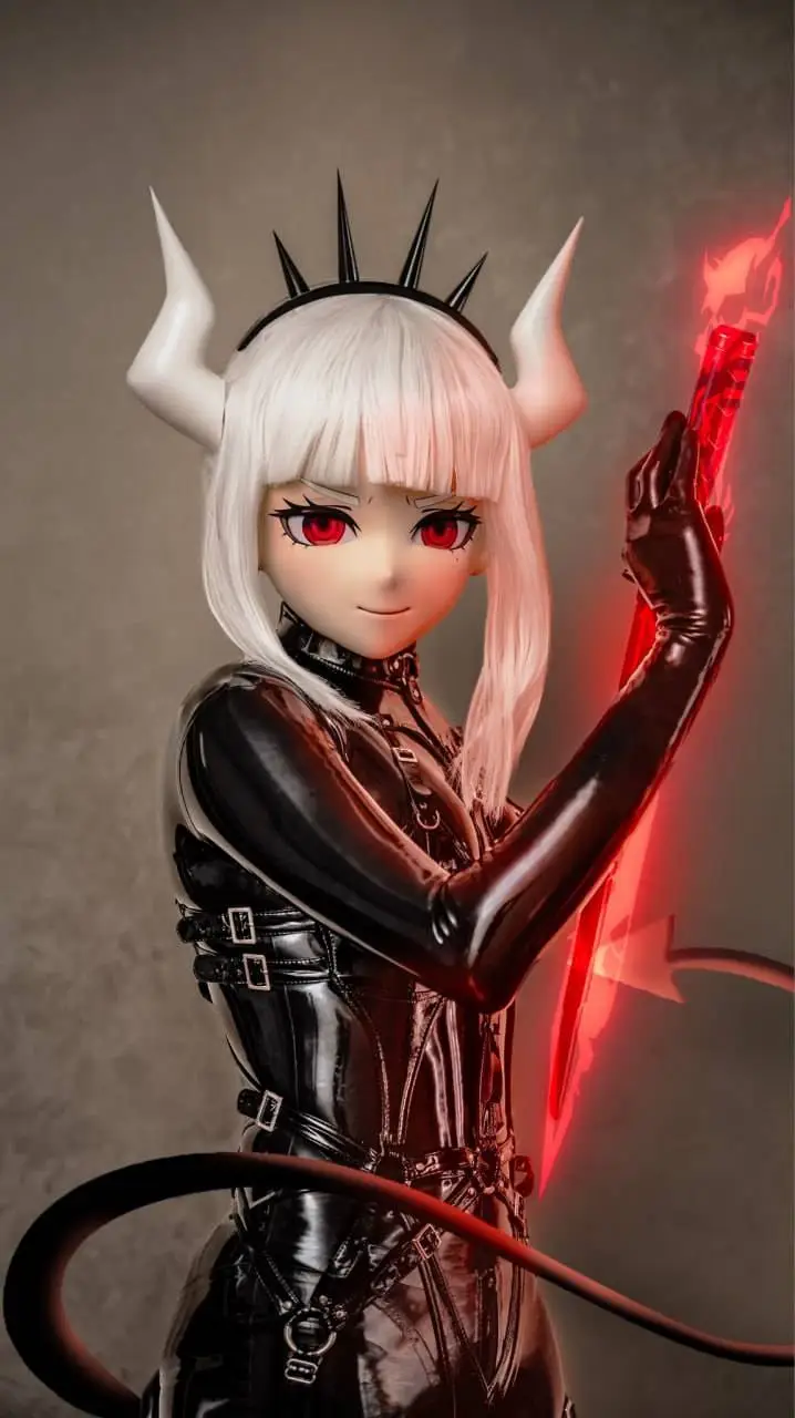 ai character: Demon Kigurumi  background