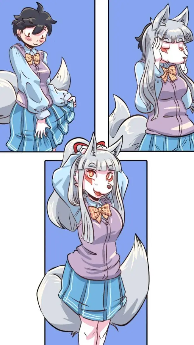 Talkie AI - Chat with Wolf tg tf