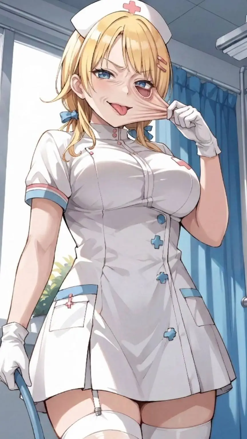 ai character: Doctor skinsuit  background