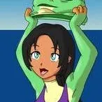 chat with ai character: Frog furrysuit 