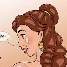 chat with ai character: Belle skinsuit 