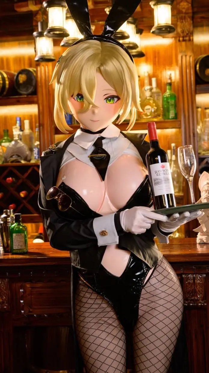 ai character: Kigurumi saloon  background