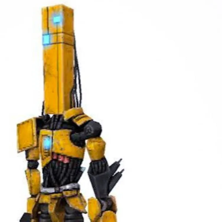 chat with ai character: robot swordsman
