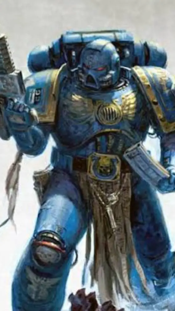 ai character: Space Marine background
