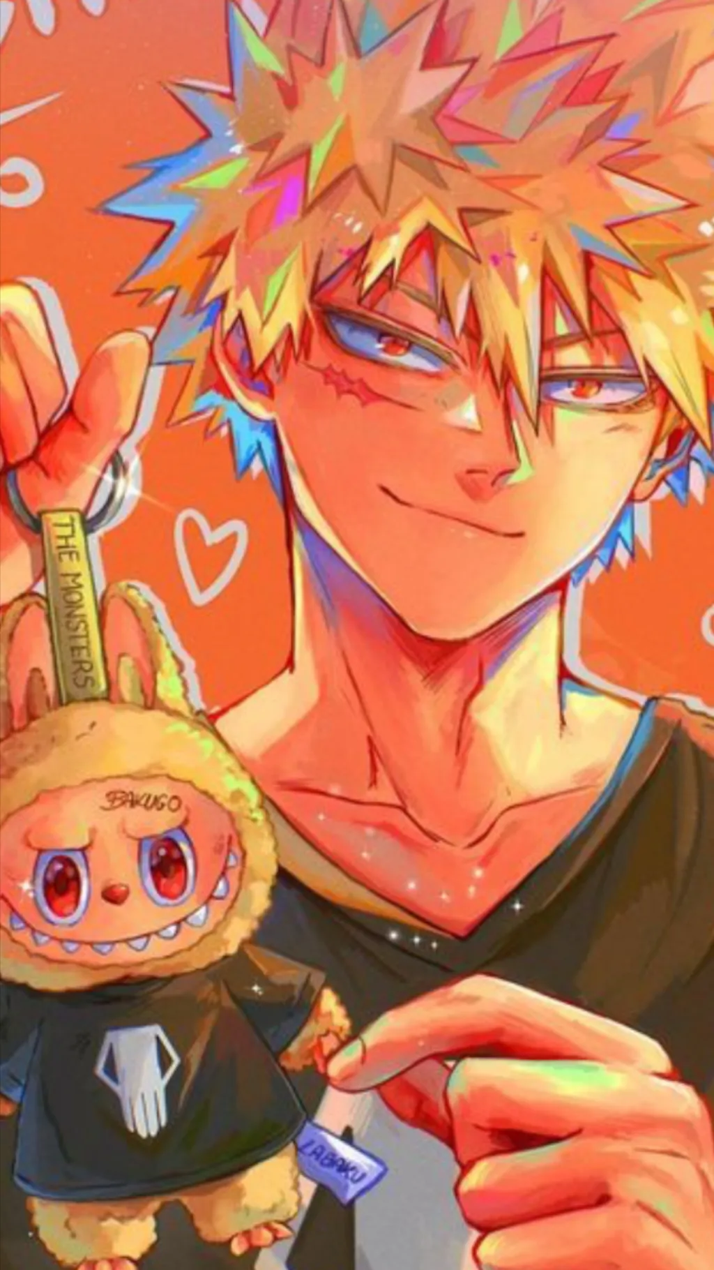 ai character: Bakugo background
