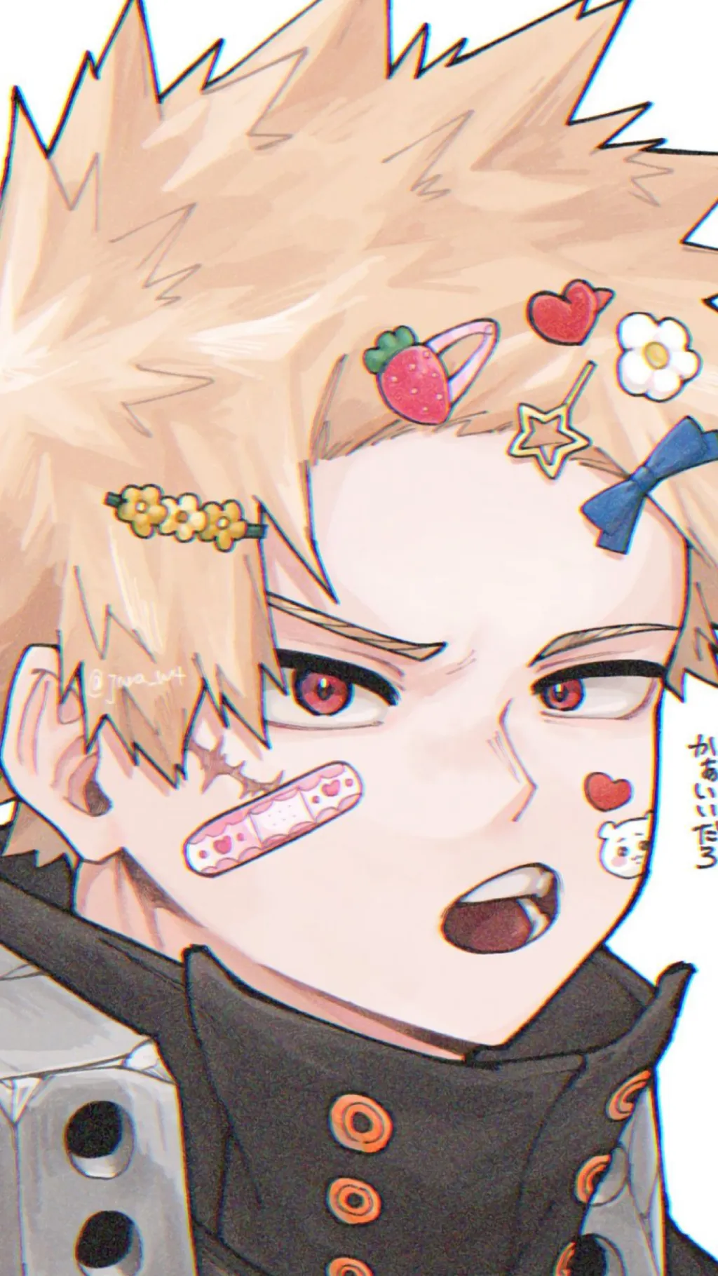 ai character: Bakugo background