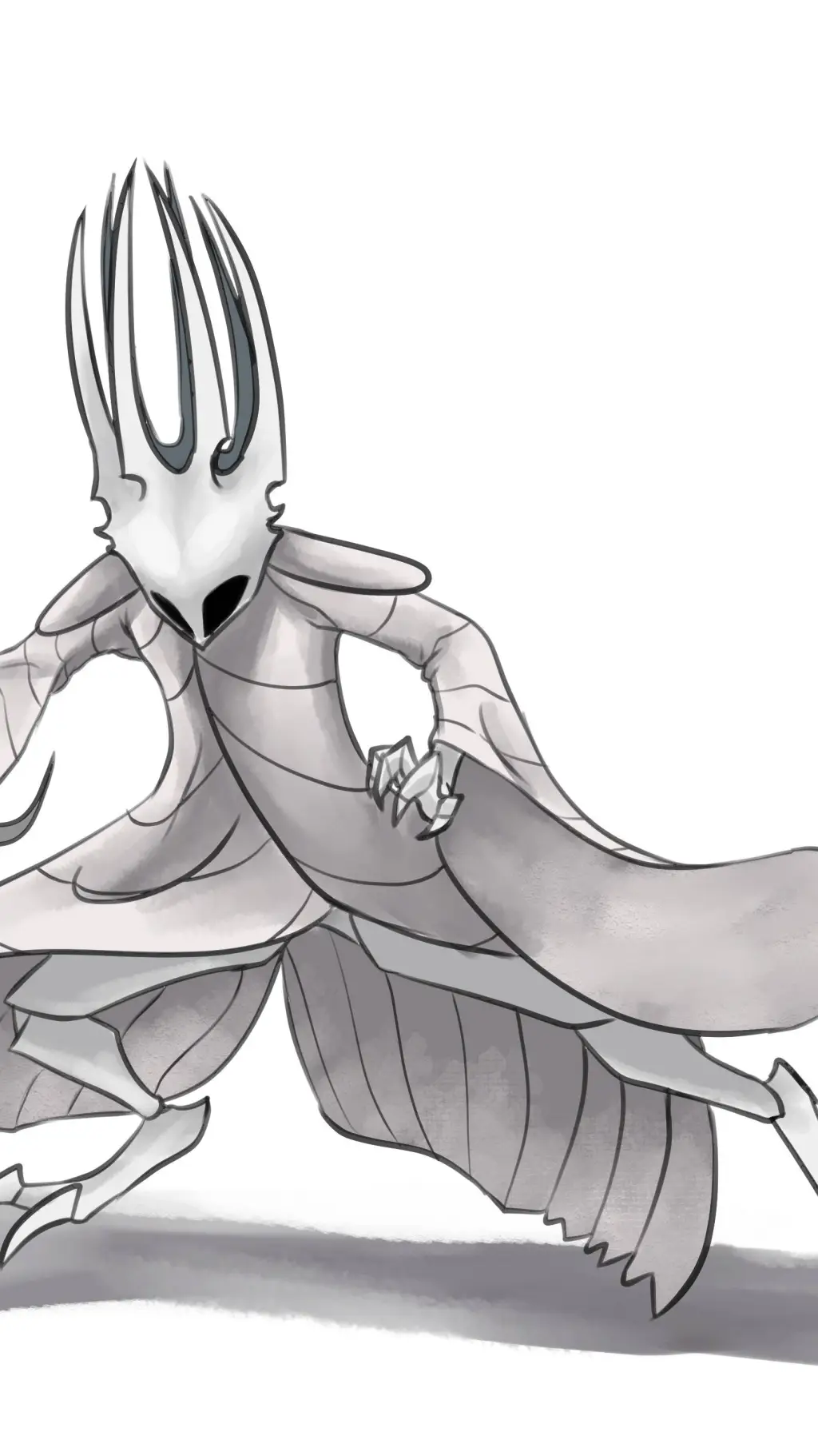 ai character: pale king background