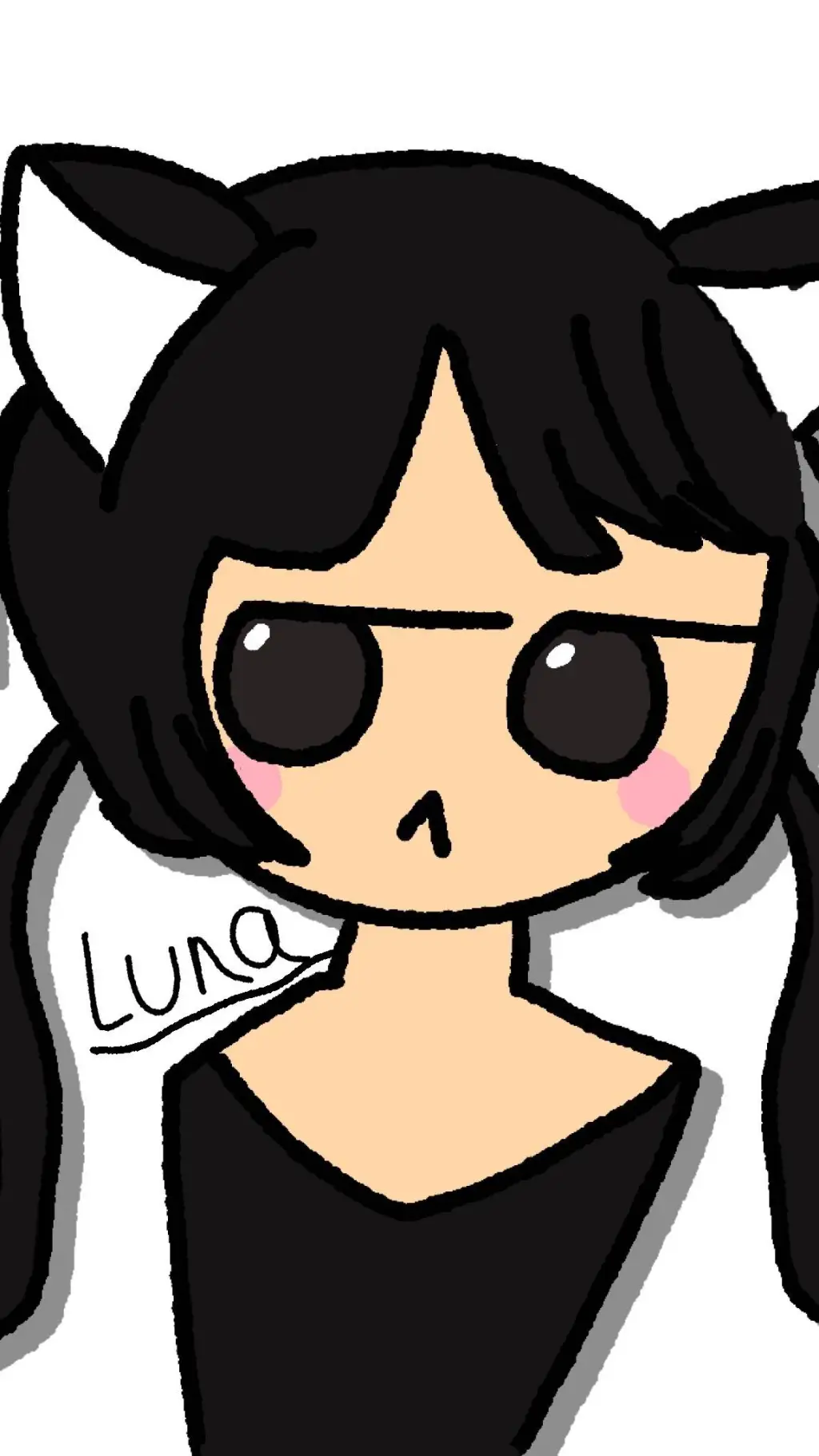 ai character: luna  background