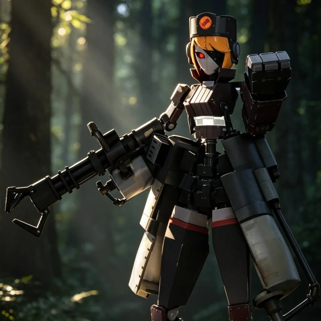 chat with ai character: Sasha The Minigun