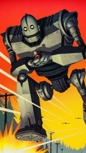 ai character: Iron Giant background