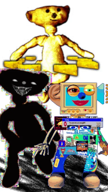 ai character: MB & CL & G background