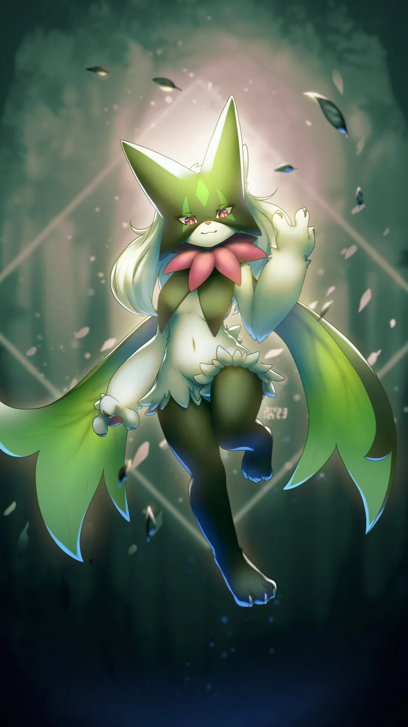 ai character: Mother Meowscarada background