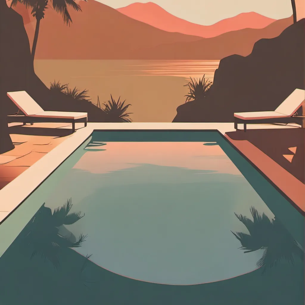 chat with ai character: AI generated pool