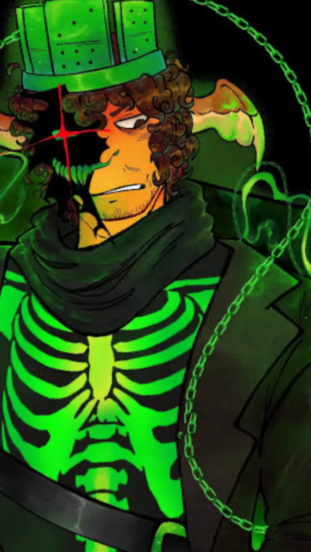 ai character: Hacklord Shed background