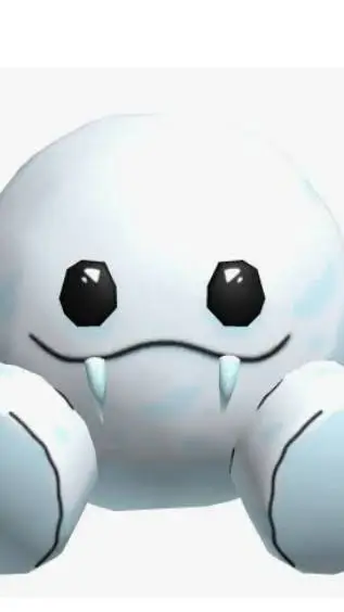 ai character: snow peep background