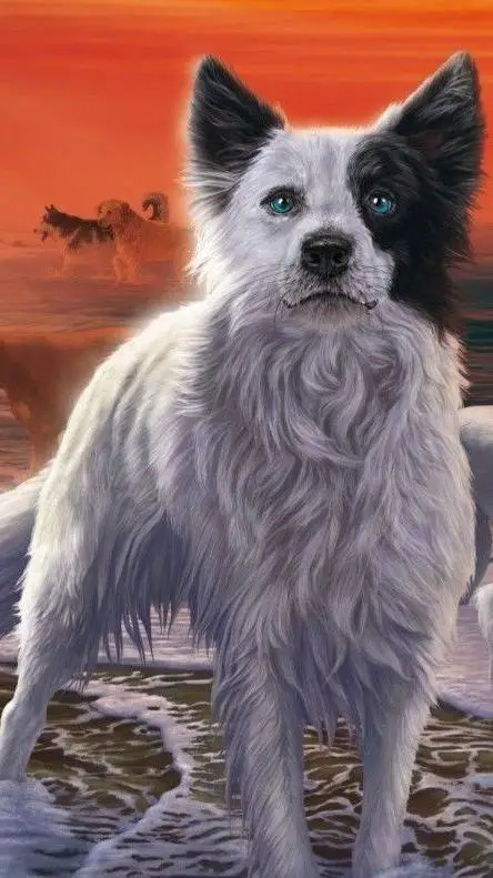 ai character: Луна background