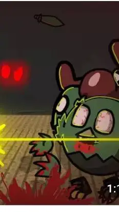 ai character: invasion zombie  background