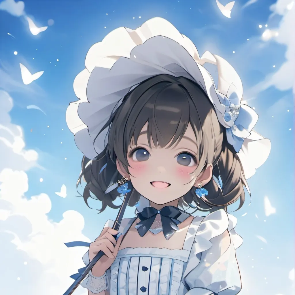 chat with ai character: blue