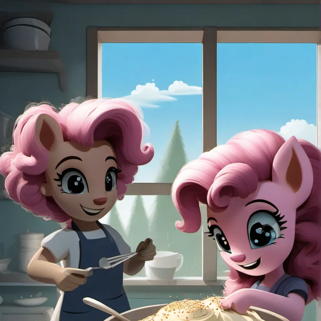 chat with ai character: gemela d pinki pie