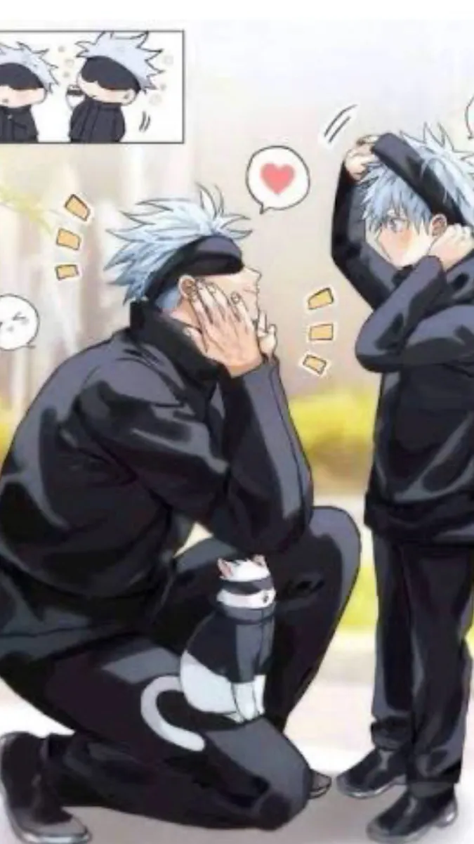 ai character: Gojo jr background