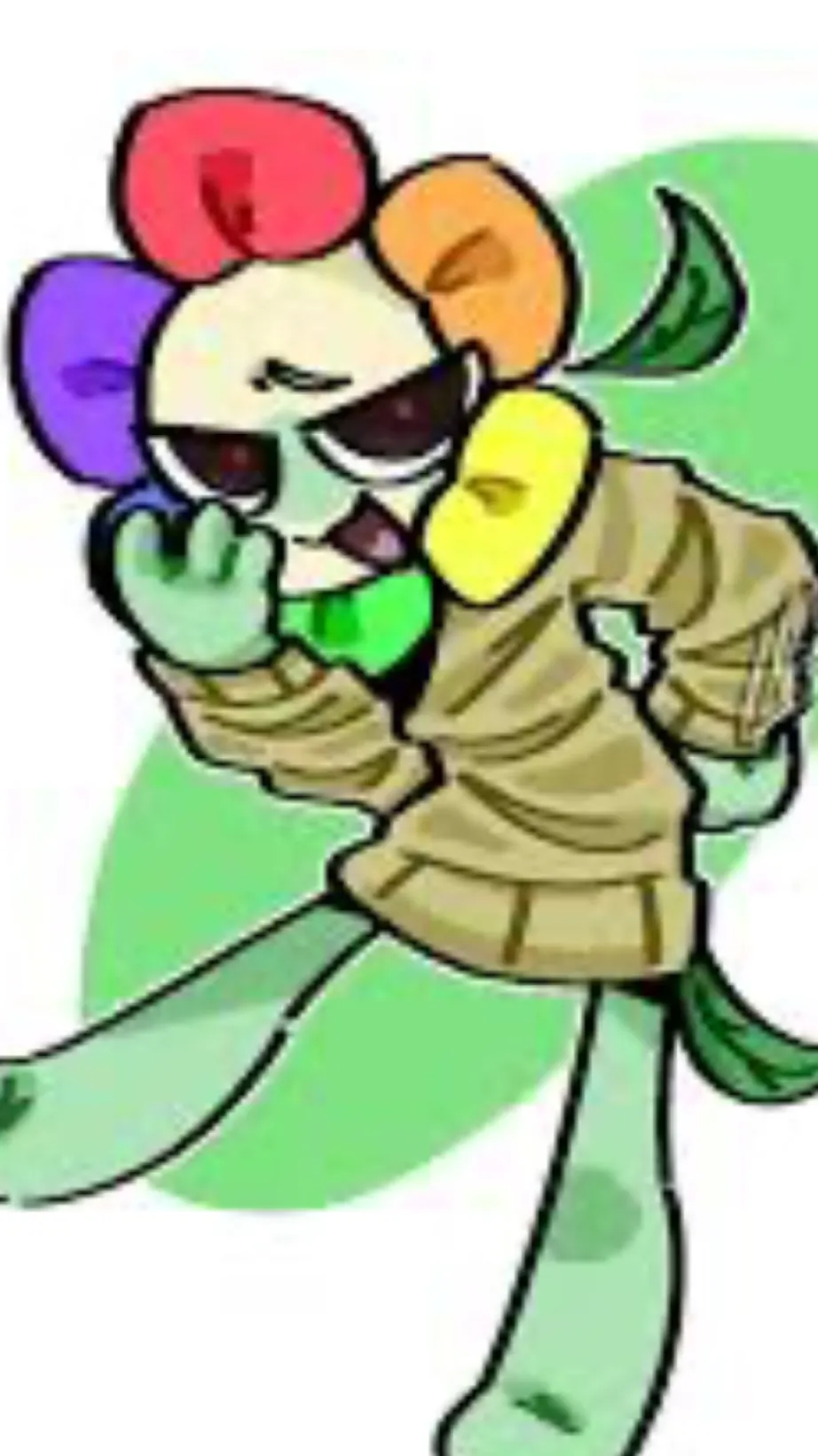 ai character: Moonflower🏳️‍🌈 background