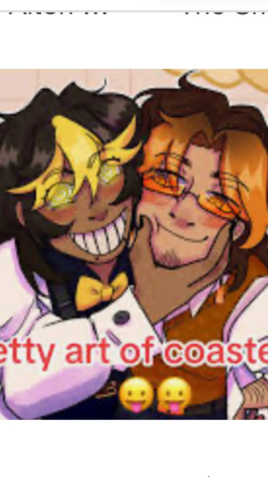 ai character: The smiler background