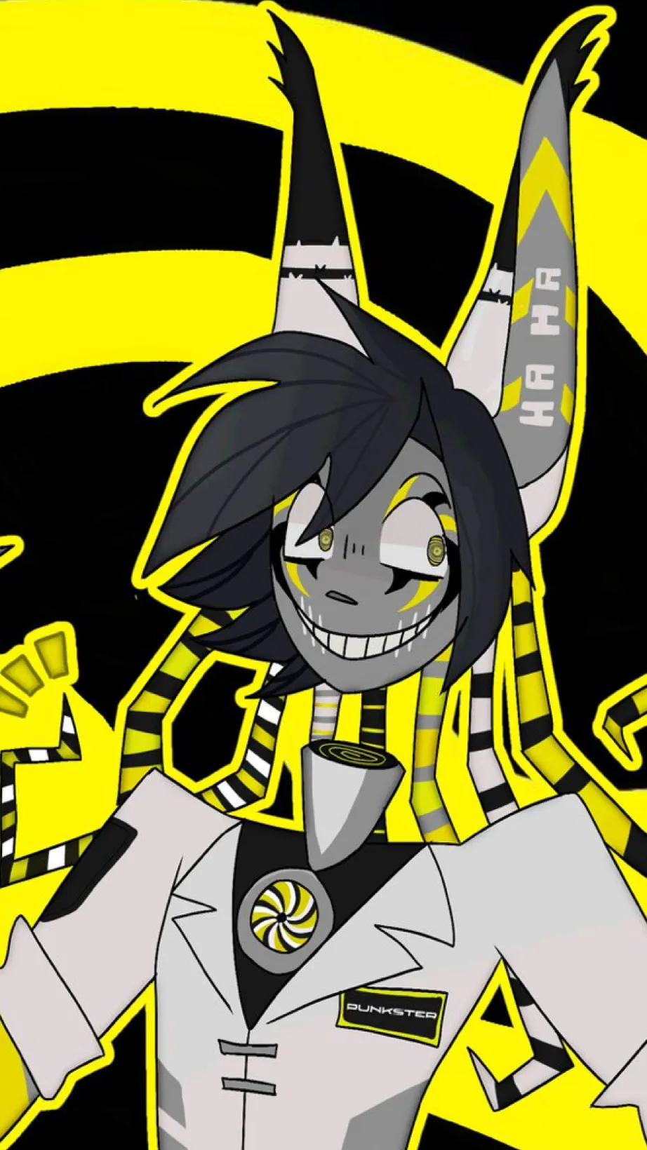 ai character: Smiler x oblivion  background