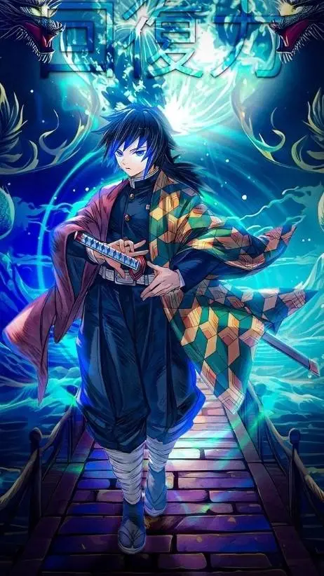 ai character: Giyu Tomioka  background