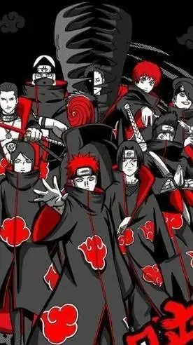 ai character: ~♤°Akatsuki °♤~ background