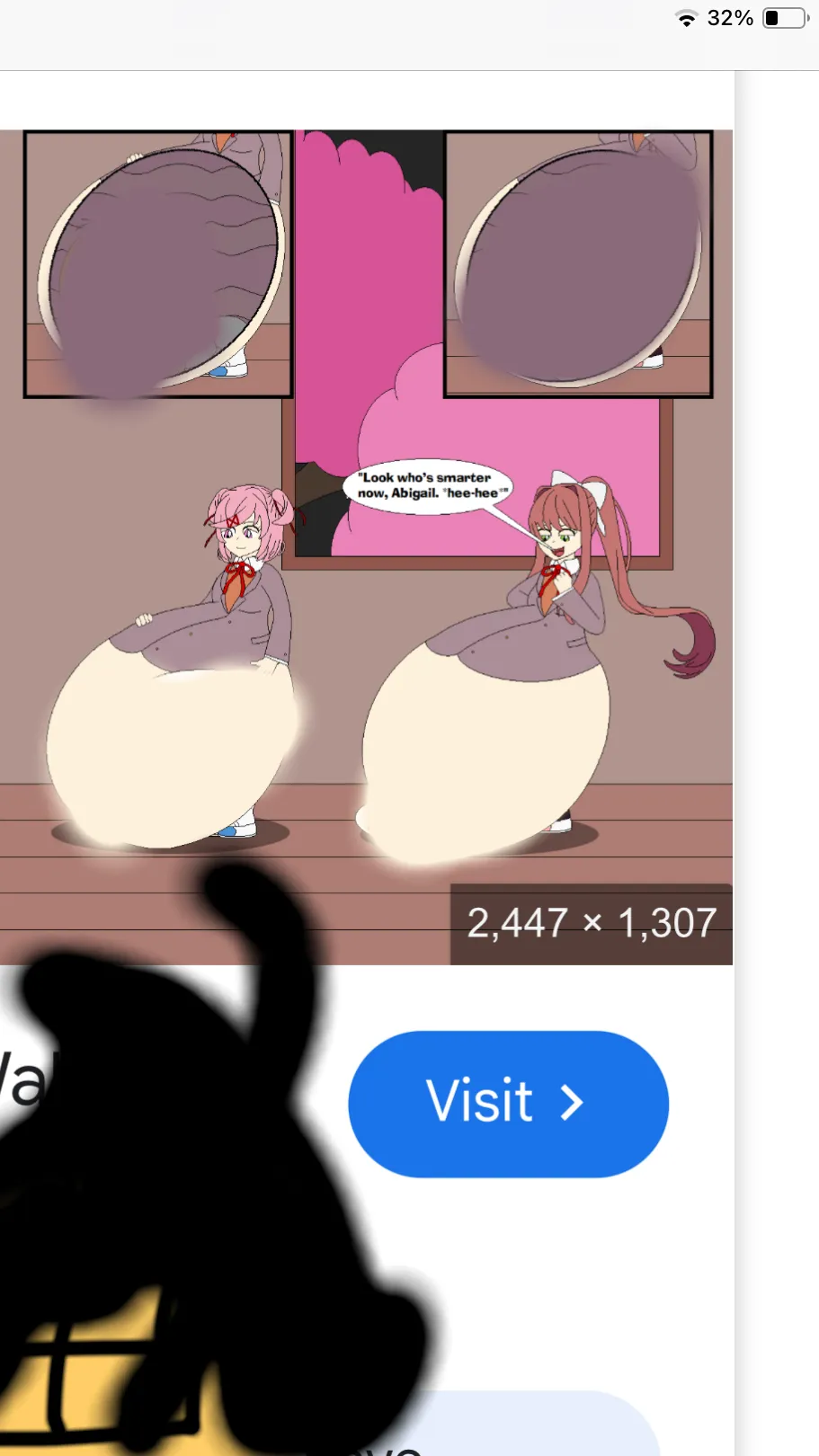 ai character: Doki Doki Vore background