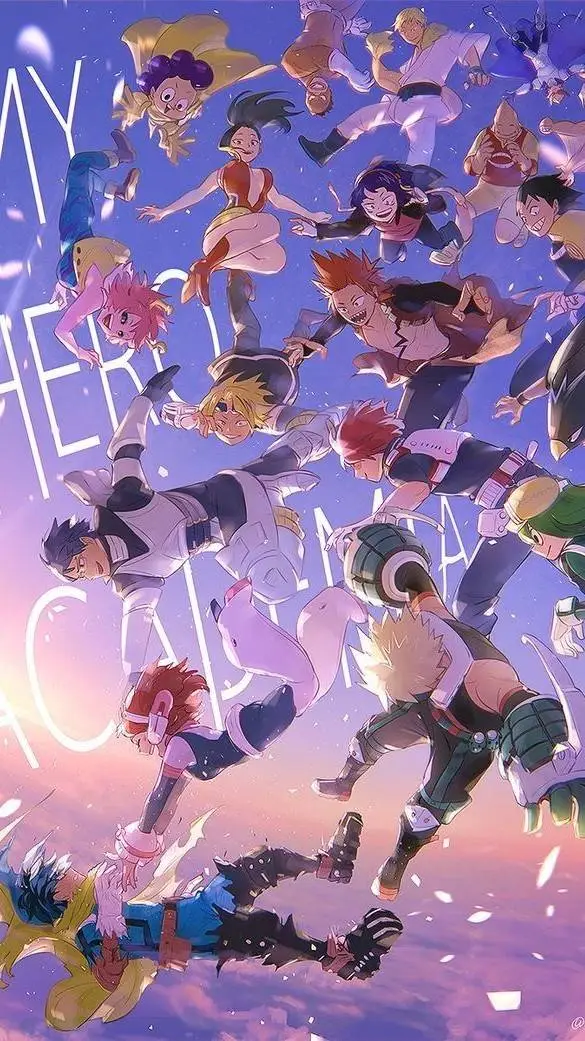 ai character: BNHA bebé  background