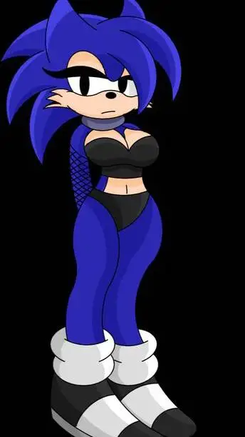 ai character: mujer hog background